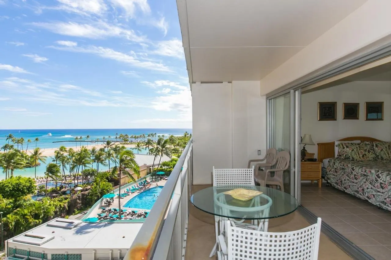 Ilikai Tower One Bedroom Harbor View Honolulu Amerikai Egyesült Államok
